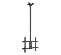 Soporte de Techo Giratorio/ Inclinable/ Nivelable TooQ LPCE1175TSLI-XL-B para TV de 32-75'/ hasta 60kg