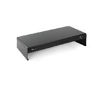 Tooq Soporte elevador monitor/portátil 3xUSB negro