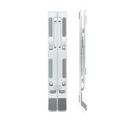 TooQ - Soporte Elevador para Portátiles, Tablets, Móviles y Libros, Plata