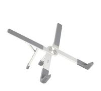Tooq soporte elevador plegable de aluminio para portátiles, plata