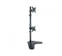 Soporte monitor de mesa vertical tooq db1703tnv - b 2 pantallas 17pulgadas - 32pulgadas carga maxima 9kg