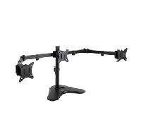 Soporte de Mesa Tooq Triple Inclinación y Rotación 17" a 27" Máx. 7kg para Brazo