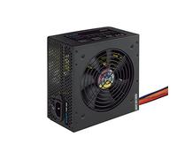 Tooq TQAPOLO-600SP - Fuente de Alimentación ATX 600W con PFC Activo, Negro