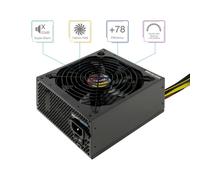 TooQ - TQAPOLO-600SP unidad de fuente de alimentación 600 W 20+4 pin ATX ATX Negro