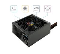 TooQ - TQAPOLO-750SP unidad de fuente de alimentación 750 W 20+4 pin ATX ATX Negro