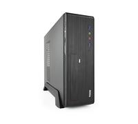 TooQ TQC-3006DU3C - Caja de ordenador, 2 x USB 3.0, 500 W, lector de tarjetas lateral, color negro