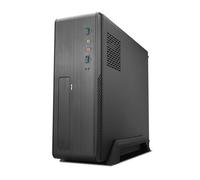 TooQ TQC-3006DU3C carcasa de ordenador Escritorio Negro + Fuente alimentación 500 W