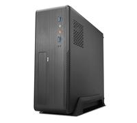 Caja Mini-ITX Tooq C/Fuente Alimentación 500W + Lector Tarjetas + 2x USB 3.0 Negro