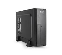 TOOQ Caja Slim Micro-ATX TQC-3007U3C-B, Negra Negro Incluye Fuente TQC-3007U3C