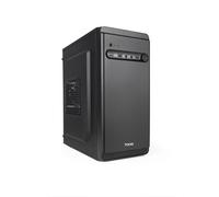 TOOQ TQC-4702U3C-B - Caja Minitorre Micro-ATX/Mini-ITX, 1xUSB 3.0, 2xUSB 2.0, Audio HD, Color Negro