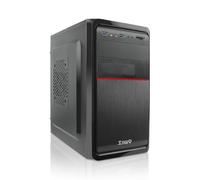 Tooq TQC-4745DU3C-B Caja de Ordenador (Microatx ,Con Fuente de 500 W, 2Xusb 3.0, Lector de Tarjetas Frontal), Negro