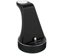 TooQ TQCD02L Base de Carga para Apple Watch y iPhone Negro