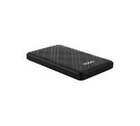 TooQ Caja externa TQE-2500B 2,5" SATA – USB 3.1 Gen1 – Negra