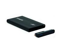 Tooq Tqe-2524B Caja Para Disco Duro Externo 2.5" Caja De Disco Duro (Hdd) Negro