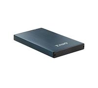 Tooq TQE-2527PB - Carcasa para Discos Duros HDD de 2.5", (SATA I/II/III de hasta 9.5 mm de Alto, USB 3.0) Aluminio, Indicador LED, Color Azul Pacífico, 50 grs