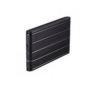 TooQ TQE-2530B - Carcasa para discos duros HDD de 2.5", (SATA I/II/III de hasta 9.5 mm de alto, USB 3.0), aluminio, indicador LED, color negro, 50 grs.