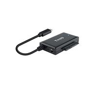 TooQ Adaptador USB-C a SATA TQHDA-02C - HDD/SSD 2,5" y 3,5" USB 3.0 con alimentador