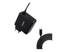 Tooq tqlc-usbc90pd adaptador e inversor de corriente auto 90 w negro