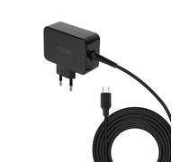 TOOQ TQLC-USBCGAN65PD - Cargador de Portátil USB C GAN con PD 65W, para MacBook/DELL/HP/Samsung/ASUS/Huawei Matebook/Xiaomi Air/Lenovo ThinkPad/Acer, Color Negro