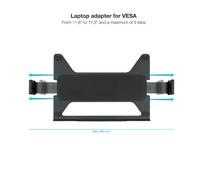 Soporte tooq para portatil 11.6pulgadas - 17.3pulgadas carga maxima 9kg vesa 75 x 75