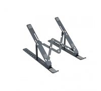 TOOQ TQLRS0033-AL-G - Soporte Elevador para Portátiles, Tablets, Móviles y Libros, Color Gris