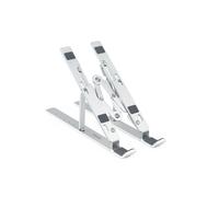 Nanocable TOOQ TQLRS0033-AL - Soporte Elevador para Portátiles, Tablets y Libros, Color Plata