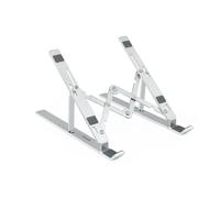 TooQ TQLRS0033-AL soporte para ordenador portátil Soporte para ordenador portátil y tableta Plata 38,1 cm (15")