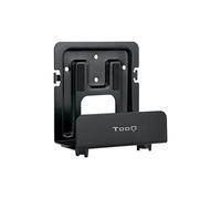 TooQ TQMPM4776 - Soporte Universal de Pared para Reproductor Multimedia, Router, MiniPC, Color Negro