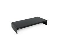 TooQ - Soporte elevador metálico para monitor y portátil - TQMR0121 - hasta 20 kg - Negro