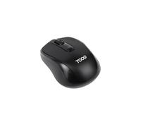 Ratón Inalámbrico TooQ TQMW-1103-B/ Hasta 1600 DPI