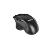 TooQ TQMWG-1105-B Ratón inalámbrico 1600 DPI Negro ergonómico 6 botones