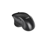 TooQ TQMWG-1105-B Ratón inalámbrico 1600 DPI Negro ergonómico 6 botones
