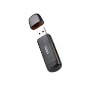 TOOQ TQR-3002B - Lector de Tarjetas USB 3.0, 2 en 1, SD/TF, Negro