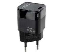 CARGADOR PARED USB-C PD 20W NEGRO