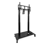 TooQ UROS Soporte de Suelo con Ruedas con Regulación Eléctrica de Altura e Inclinación