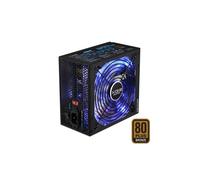 TooqTQXGEII-800SAP - Fuente de alimentación Gaming (800W, PFC Activo, ATX 12V V2.31) Certificación 80 Plus Bronze, led Ventilador apagable, Color Negro