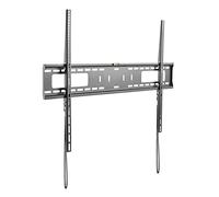 TooqLP41100F-B - Soporte Fijo de Pared para Monitor/TV/LED de 60" a 100", hasta 75kg de Peso, Distancia a la Pared 30mm, Ultra Delgado, Formato VESA hasta 900x600, Color Negro