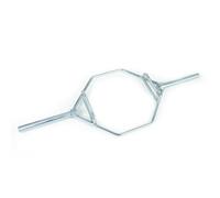 Toorx Barra hexagonal con barra de hombros de doble agarre Gris