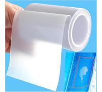 TOOSIS Kit de reparación inflable resistente al agua, rollo de 2,15 m x 8 cm, cinta de reparación para colchón de aire, castillo hinchable, tienda de campaña, flotador, anillo de natación, resistente