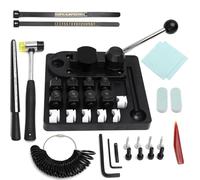 TOOSOAR Máquina Dobladora Anillos,Herramienta Dobladora de Anillos de Joyería, para Hacer Joyas, para Anillos, Aretes
