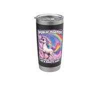 Tooter público es más que un arte de botín de pedo Vaso térmico de acero inoxidable de doble pared
