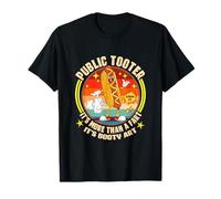 Tooter público es más Que un Pedo es Arte botín Camiseta
