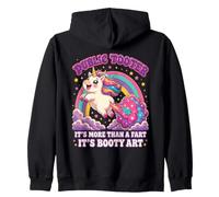 Tooter público es más Que un Pedo es Arte botín Sudadera con Capucha