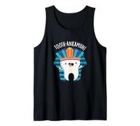 Tooth-ankhamun Juego de Palabras Divertido con Dientes Camiseta sin Mangas