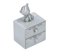 Tooth Fairy Beatsake Caja, estructura de aleación, pared interna suave, linda decoración de osos, cajón para niñas y niños, escenas especiales ideales como Navidad, Año Nuevo,