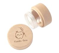 Tooth Fairy Box, Wooden Tooth Storage Keepsake Container, Teeth Organizer Memory Holder, Decorative Lost Toothes Case For Kids, Secure Engraved Gift Box For Boys Girls Bedroom School Classroom