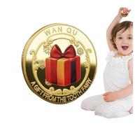 Tooth Fairy Coin, Lost Teeth Reward, Commemorative Childhood Souvenir, Fun Keepsake for Girls and Boys, Home Decoration for Celebrating Tooth-Loss Milestones, 1.77inch