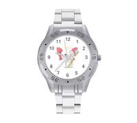 Tooth Fairy - Reloj analógico de cuarzo para hombre, correa de acero inoxidable, reloj de pulsera de negocios