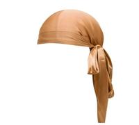 Tooth Hombre Opciones Multicolores de Durag | Rags de Seda para Hombres y Mujeres Trenzas y locomotoras. De Hombre Senderismo (Brown, One Size)