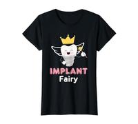 Tooth Implant Fairy Dental Implants Tooth Replacement Camiseta gráfica económica, Mujer, Negro, XL